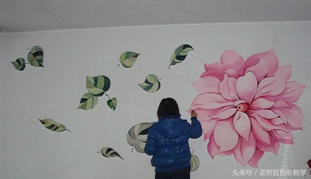 石家庄墙体彩绘,惊艳的墙体彩绘