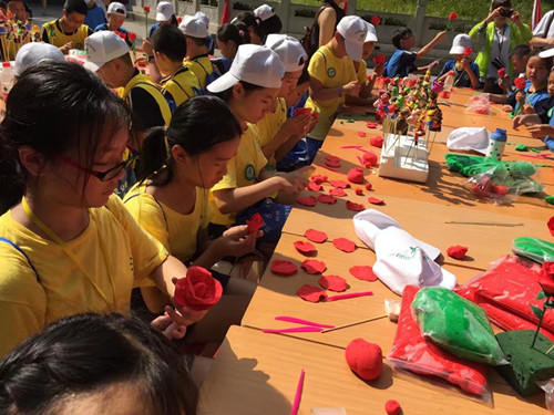 石泉县青少年活动中心参加陕西省校外活动中心传统夏令营活动