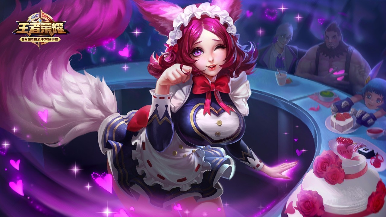 王者荣耀海报里隐藏的彩蛋,王者荣耀英雄壁纸的隐藏彩蛋