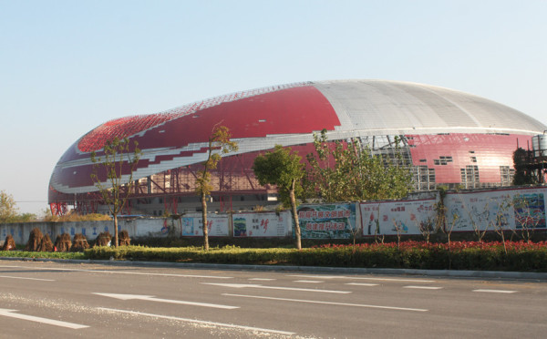 淮南房产：金航·凯旋广场工程进度：城市“标志性建筑”