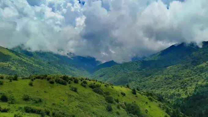 北纬30°神秘之境,在高山草甸、追逐鹿群,这里美的像天堂!