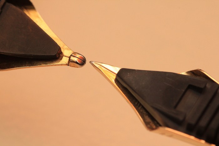 写大字装墨器,3776超级细钢笔