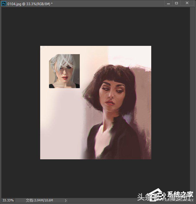 ps如何让两张图片合成全景,ps里面的混合选项怎么加图案叠加