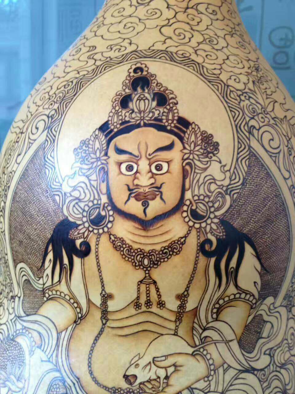 葫芦底稿转印方法,葫芦烙画底稿转印