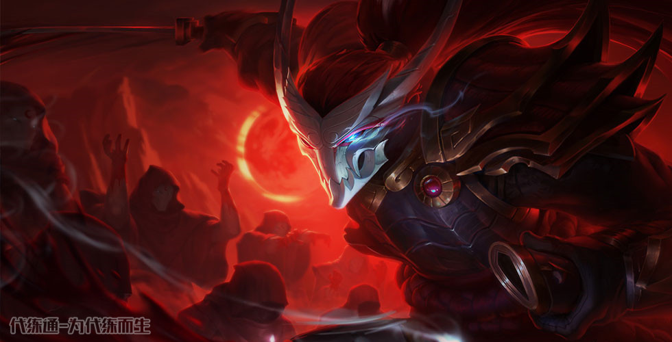 lol皮肤腥红之月,lol腥红之月皮肤系列
