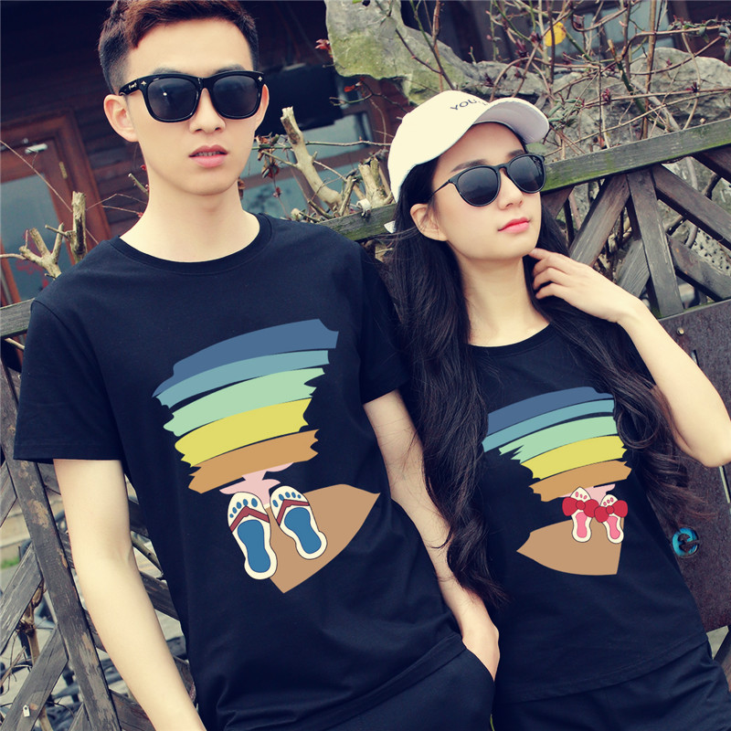 情侣装夏日时髦与恩爱皆要秀出来,情侣装夏季t恤穿搭