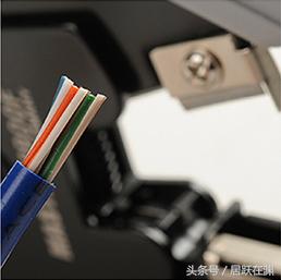 普通网线钳怎么压7类网线水晶头,超六类网线水晶头用普通网线钳