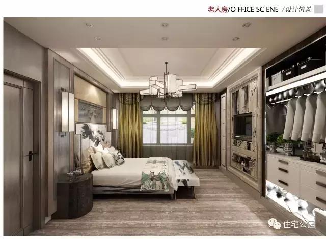 带堂屋挑空法式别墅,新中式别墅效果图带堂屋