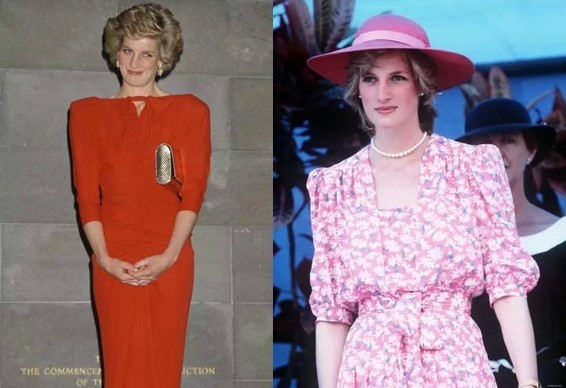 戴安娜王妃的时尚品味,戴安娜王妃复古风格