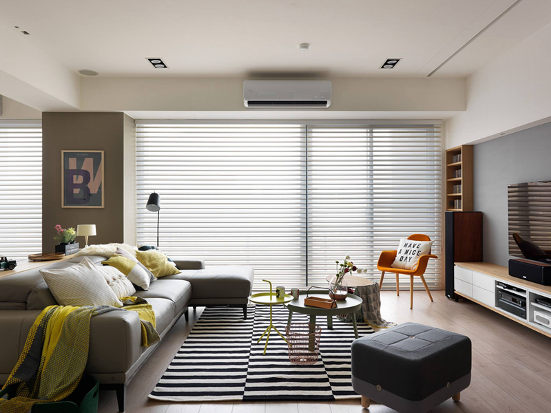 广州水韵蓝湾135平装修实景图,日式两居室造价15万,温馨