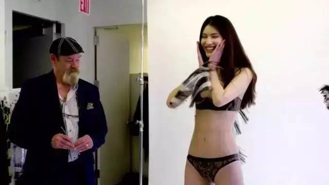 奚梦瑶刘雯维密粉色合照,上海维密秀何穗刘雯奚梦瑶