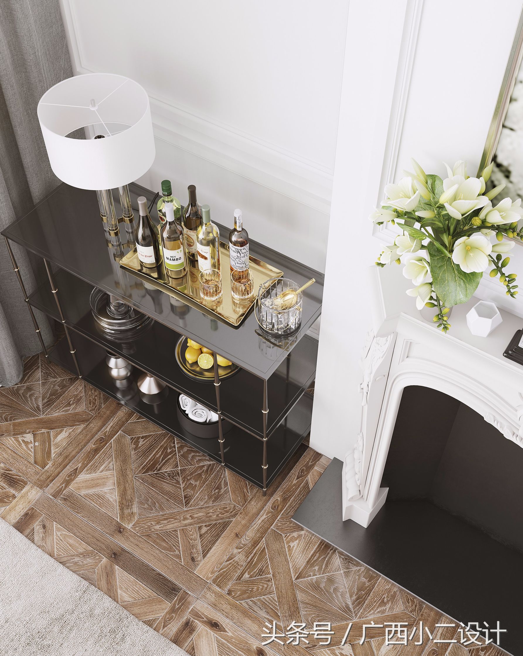 房间装修设计图1-3居室效果图,177平方米装修效果图