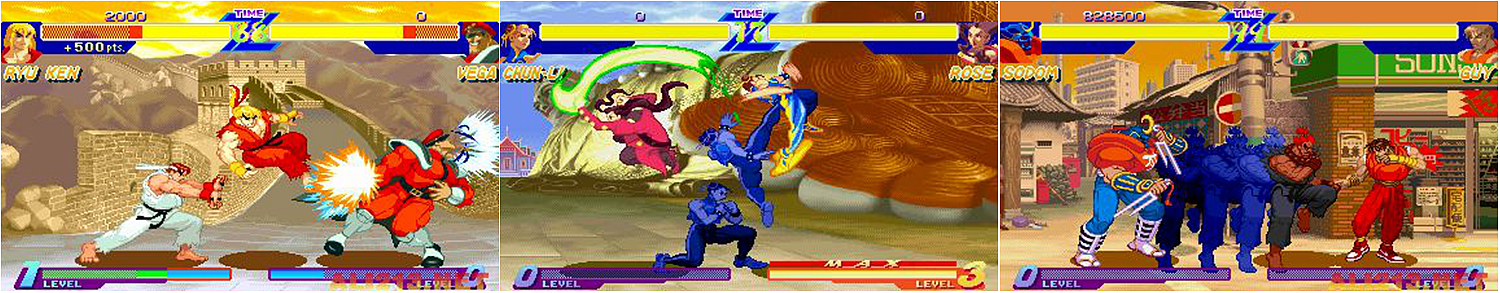 街头霸王100个发展史,街头霸王人物进化史