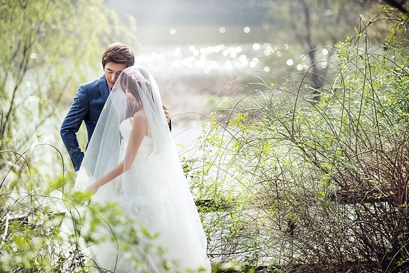 婚纱照浪漫之旅,邂逅三月滨城