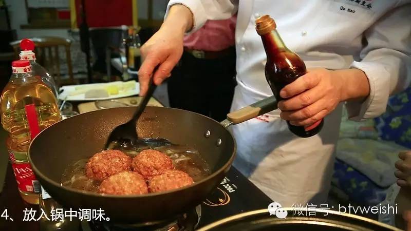 食堂版的红烧狮子头,安秋生红烧狮子头