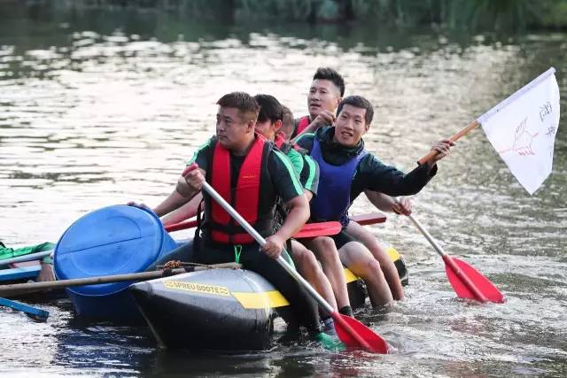 拉练日记,自制皮划艇比赛