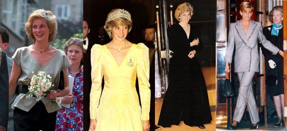 戴安娜王妃的时尚品味,戴安娜王妃复古风格