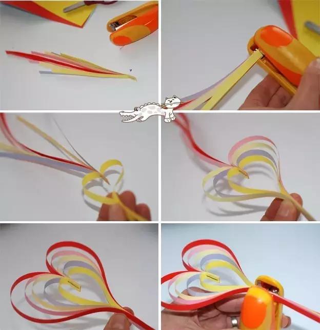 爱心简单折纸手工幼儿园,3-6岁幼儿折纸手工爱心