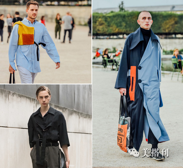 大牌男装怎么穿时髦感满满,宽松时髦外穿背心男装搭配