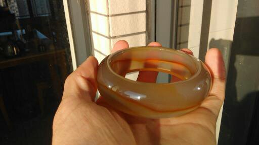 冰彩玛瑙手镯,马料高冰透玛瑙手镯