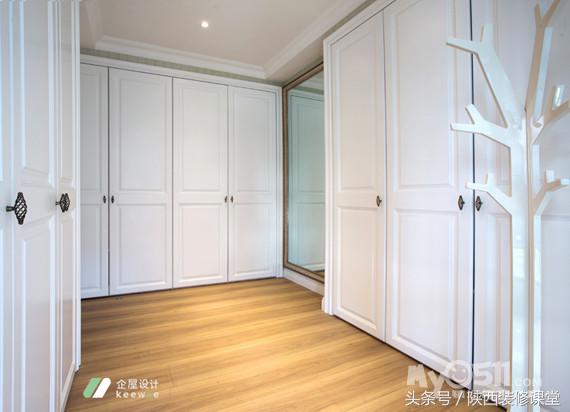 127平方4室两厅两卫美式轻奢装修,14万装修122平方美式风格