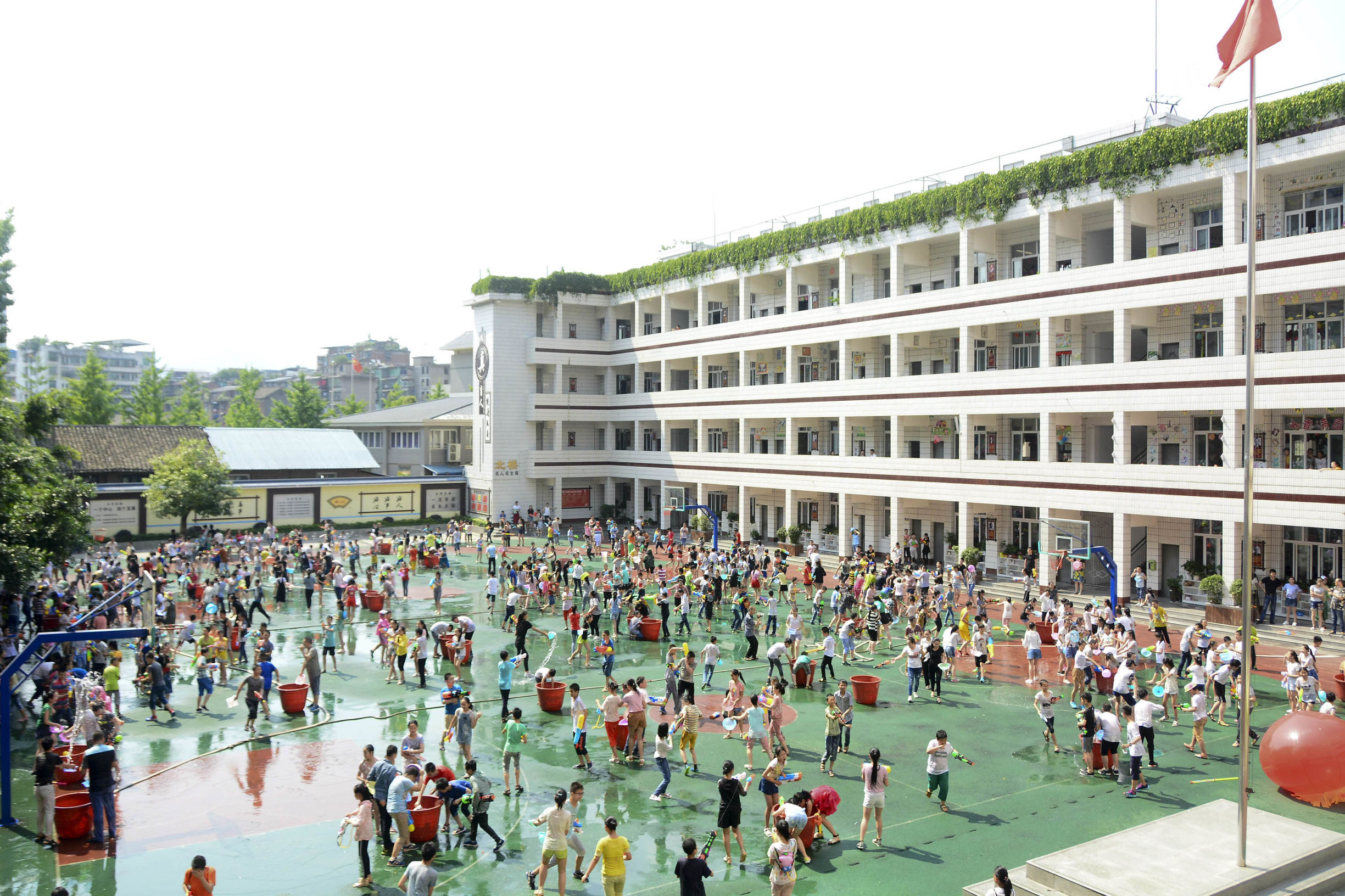 巴州三小素质拓展活动,巴州三中训练