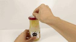 最简单的开罐头的方法,开罐头绝活