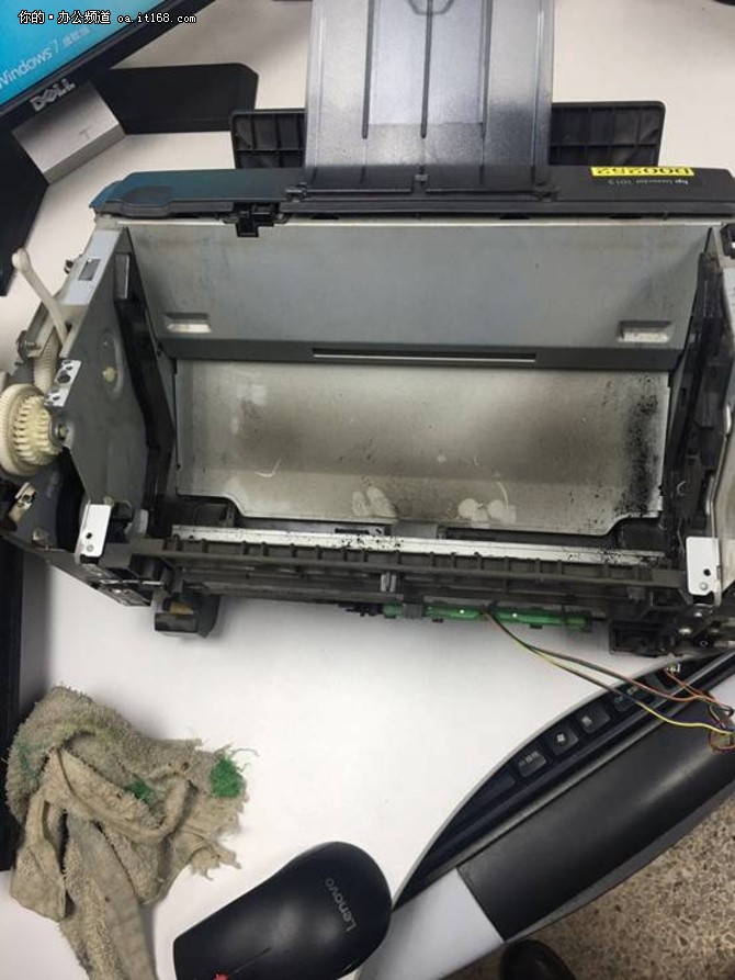 惠普1005打印机有褶皱故障维修,惠普1536打印机纸张褶皱怎么办