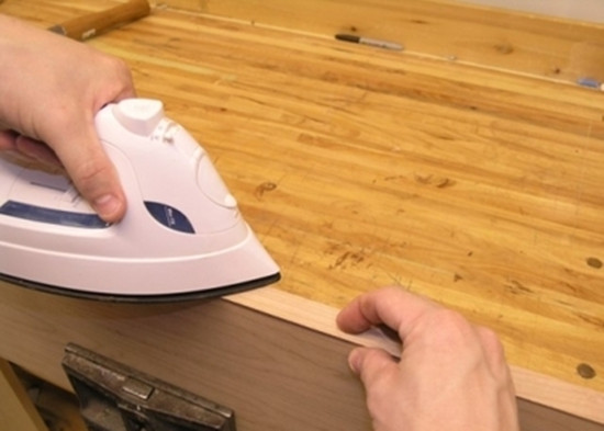 装修师傅衣柜怎样封边,木工装修免漆板怎么封边