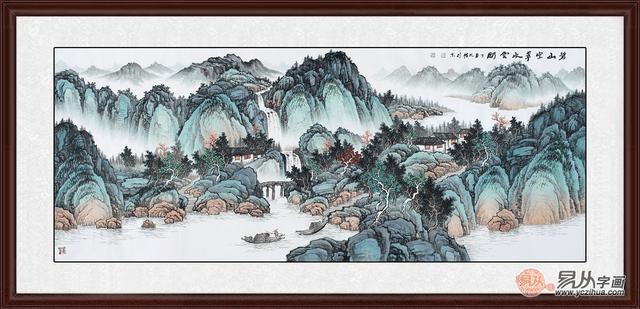 十幅适合挂客厅的画,必画极简客厅装饰画