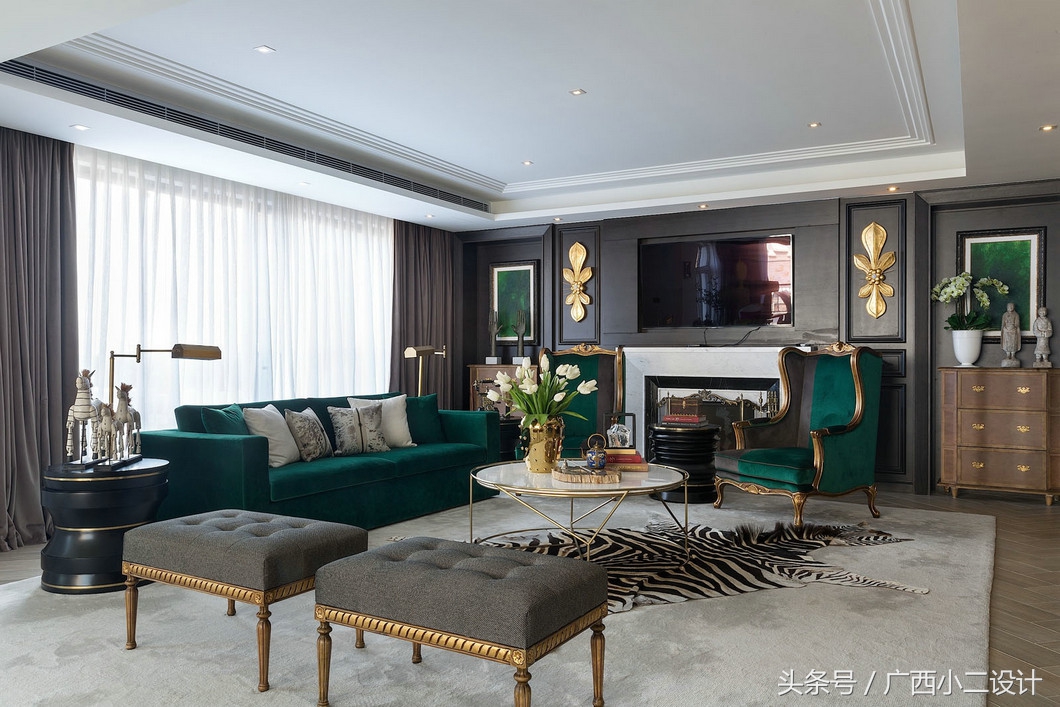 2023平方室内装修效果图,298平米四室两厅装修效果图