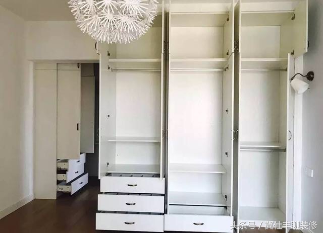 2020衣柜构造样板图,2023最新款定制衣柜效果图