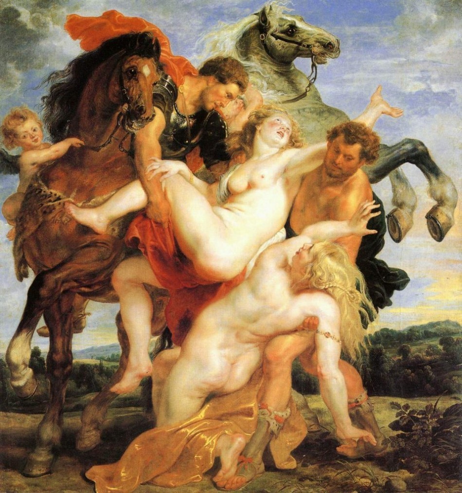 鲁本斯画家名画,鲁本斯素描作品集