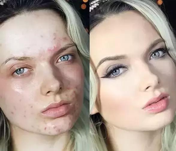 如何学会化妆和p图,化妆5分钟p图两小时