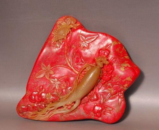 鸡血石真假的快速鉴别方法,鸡血石造假视频教程