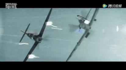 德军轰炸英国飞机,一架护航战机被击落