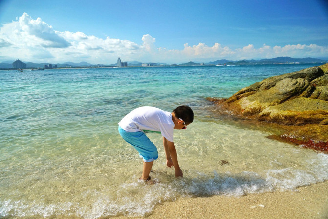 带着父母和宝贝去三亚旅行,带宝贝去三亚旅行