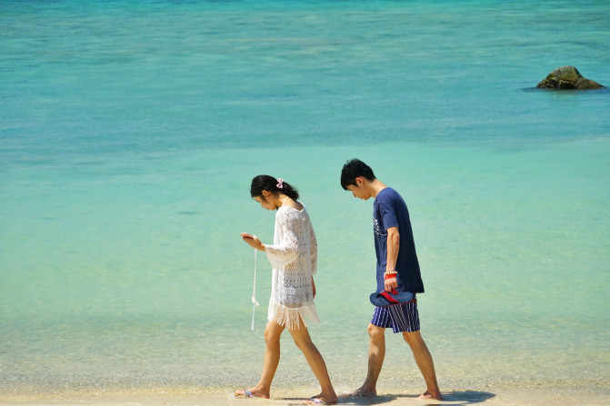 带着宝贝去旅行，遇见三亚遇见海