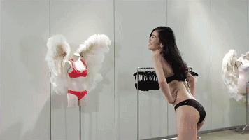 早期维密秀的身材,维密秀尽显女身型