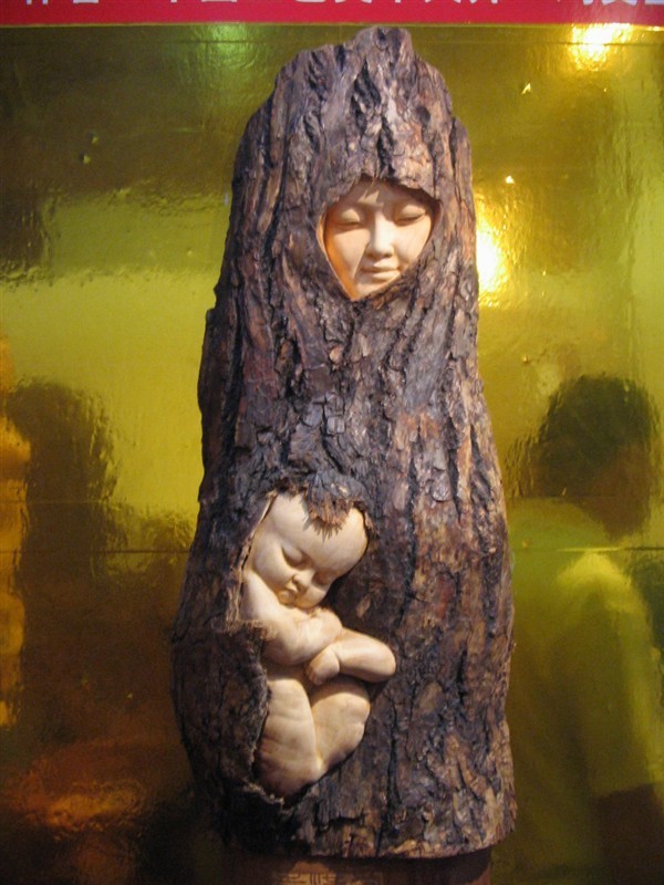 木雕三世轮回雕刻技法,木雕人物眼睛雕刻技法