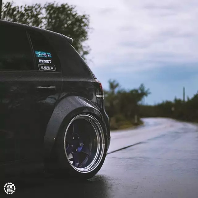 gti改7.5代高尔夫gti大灯,改了十几万的高尔夫gti