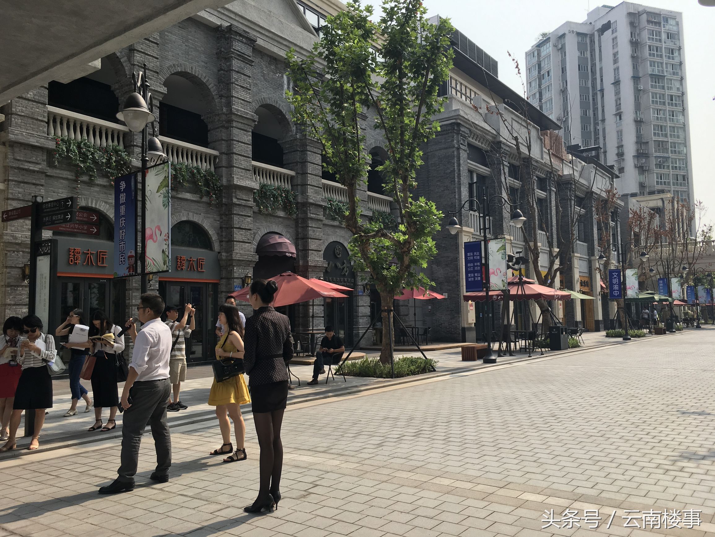 昆明融创商业街,融创白象街2024年现状