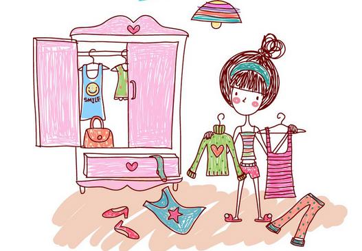 衣柜不大怎么整理,衣柜不大不小怎么放好看不占空间