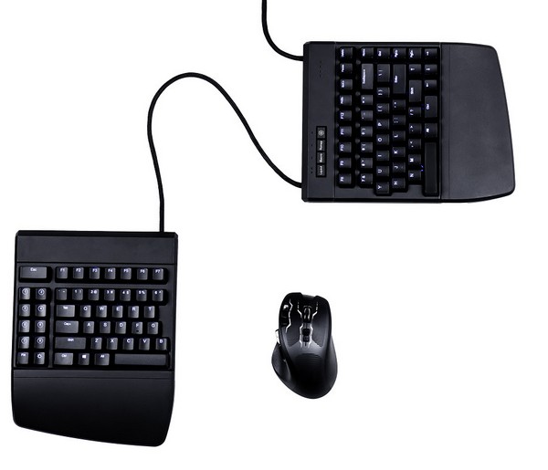 分开两半的键盘好用吗,机械键盘分开两半