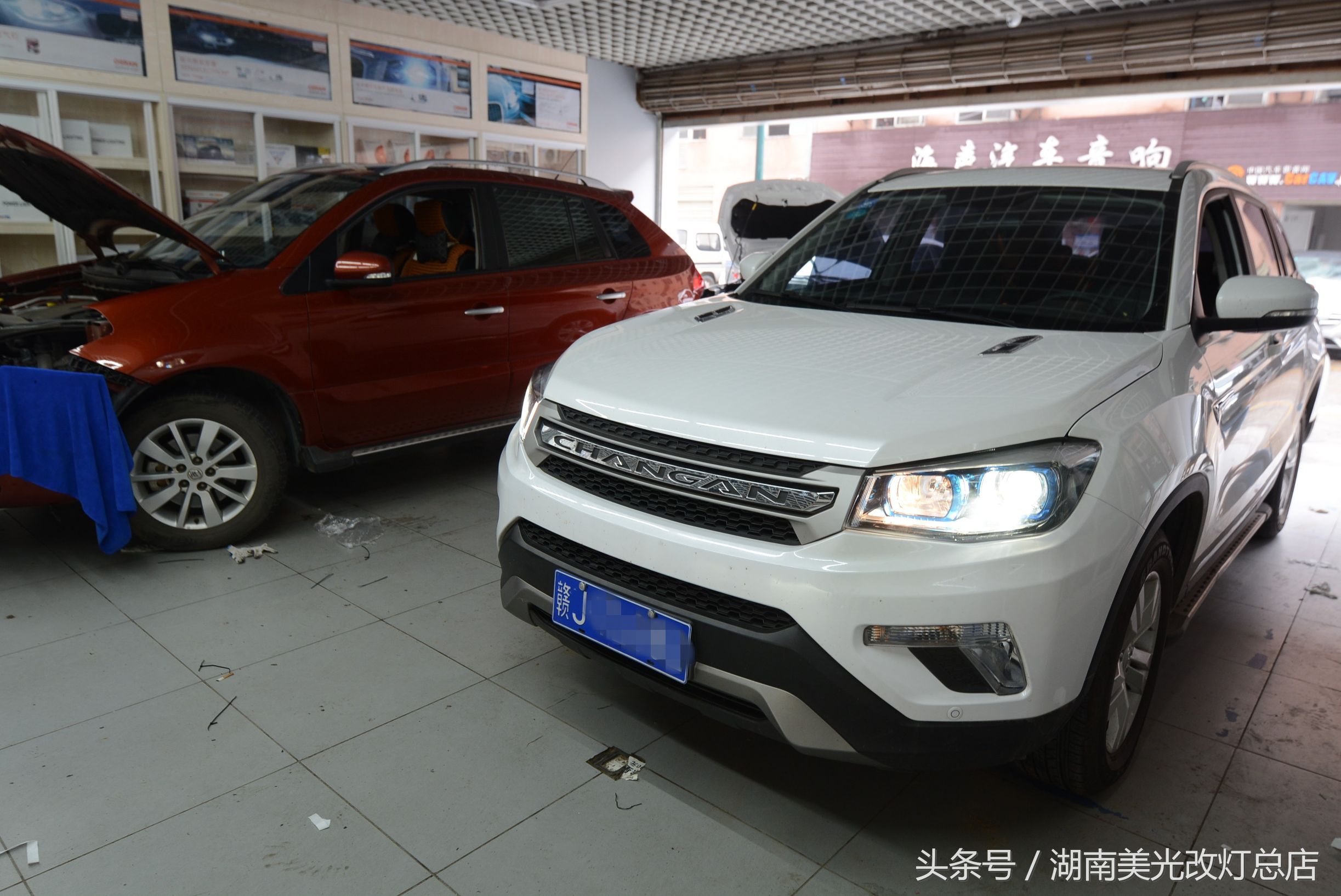 长安cs75车灯可以换更亮的吗,长安cs75可以换led大灯吗