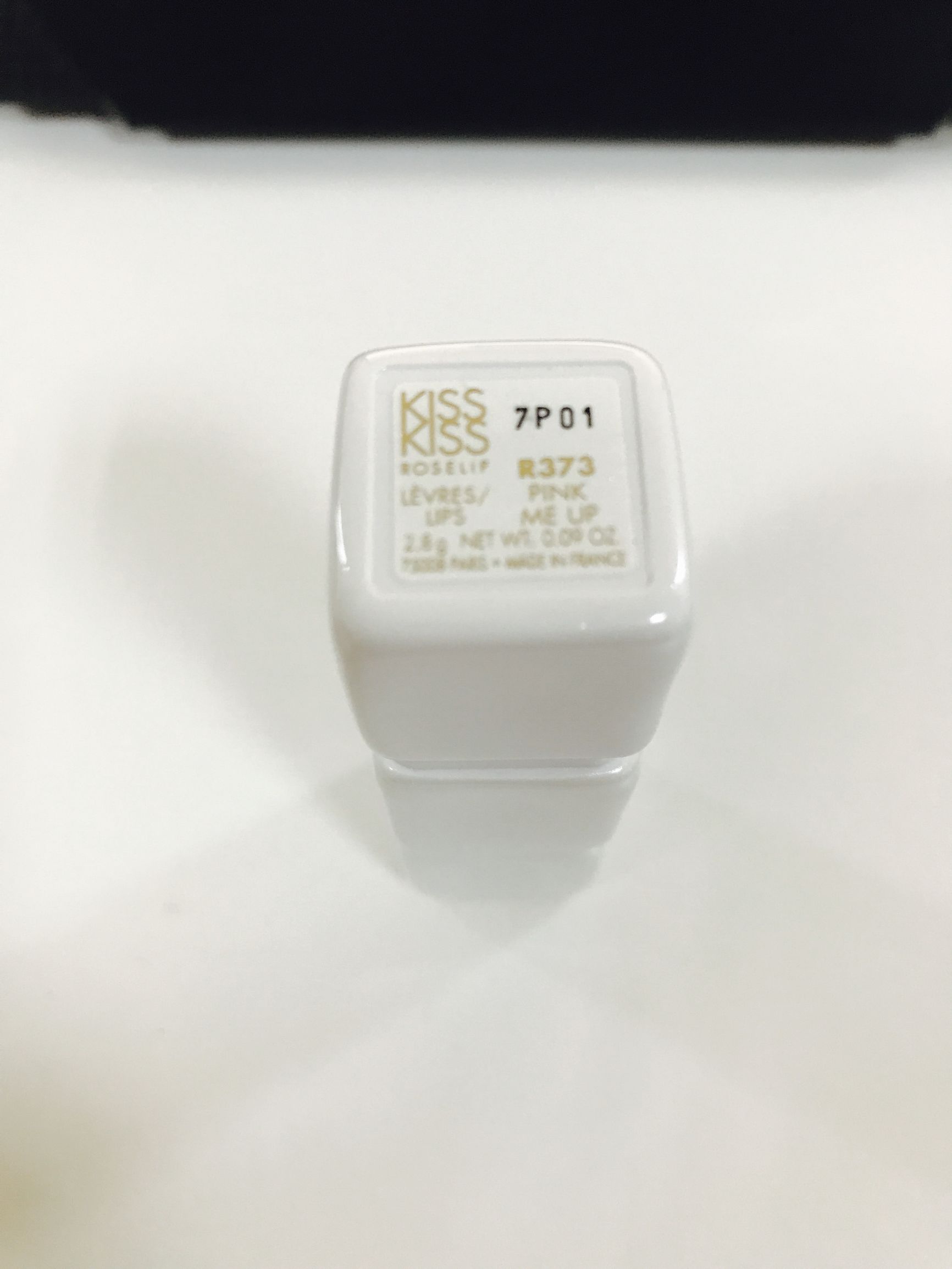 娇兰kisskiss白管试色,娇兰唇膏373