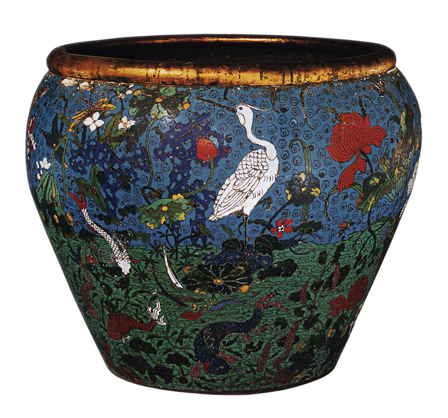 清三代珍品掐丝珐琅器汇编,清代掐丝珐琅器图真品