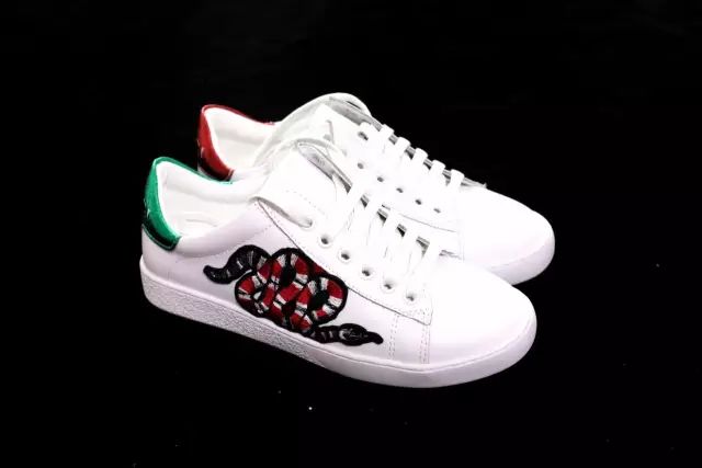 古琦印花小白鞋,古琦小白鞋同款