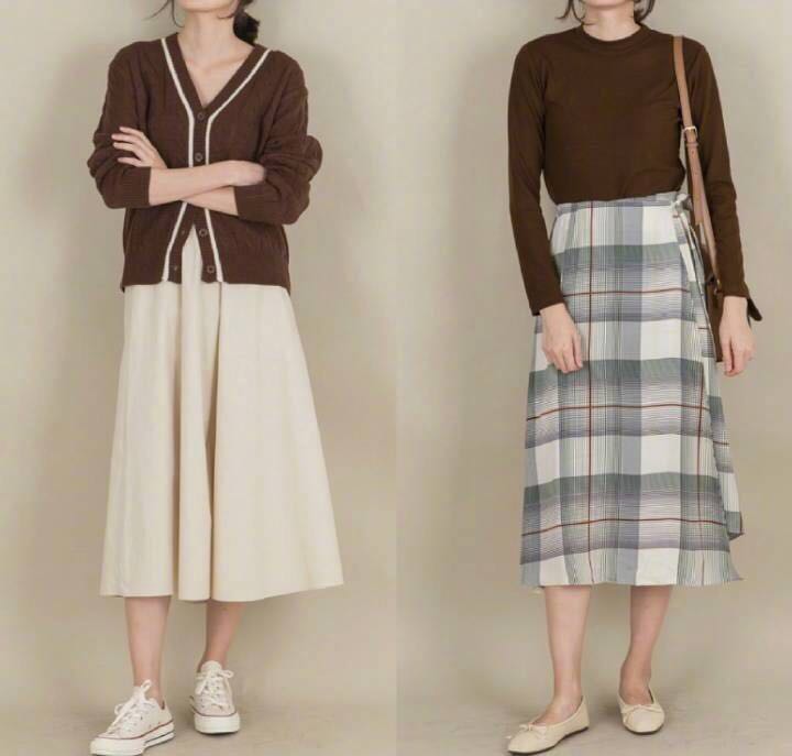 温婉类型秋装,美到爆的秋天穿搭别眨眼