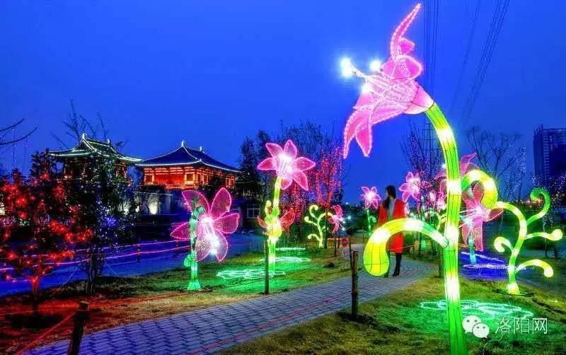洛阳2024新春超级灯会在哪里,洛阳最大公园灯会